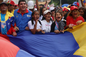 Caracas.- Mobilization on Tuesday in Caracas to reject "interventionist mechanisms promoted by the Organization of American States (OAS)," according to the organizers "seek to break the democratic and constitutional order of Venezuela to impose in the country the interests of imperial sectors In the region. "Gregorio Terán / LANA