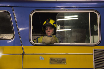 Images of the volunteer firemen of the emblematic neighborhood of Buenos Aires La Boca. The volunteer firemen of Argentina is a grouping of firemen ad honorem that offers service in all the Argentine territory. Its beginning dates back to when an Italian immigrant Tomas Liberti, from the Buenos Aires neighborhood of La Boca, created on June 2, 1884, the first volunteer firefighters in the country, the headquarters was set up in Calle Brandsen in 567, under the motto "want is power " The date quoted is taken as Volunteer Firefighter Day. There are approximately 900 fire brigades in Argentina, a total of 43,000 men and women, and it is divided into 26 federations.