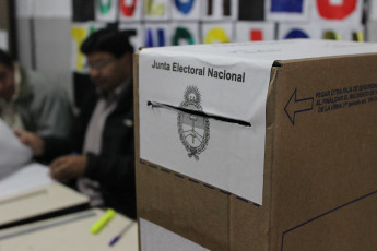 BUENOS AIRES, ARGENTINA.- In the photo taken today October 27, 2019, from 8 in the morning, the vote is taken throughout Argentina to elect the next president. The candidates have not yet cast their vote.