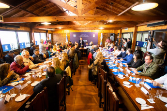 Buenos Aires, Argentina.- The candidate for Governor of the province of Buenos Aires, Axel Kicillof, of the Frente de Todos participated today on September 11, 2019 of the National Council meeting of the Justicialist Party (PJ Peronist) of the province of Buenos Aires .