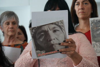 BUENOS AIRES, ARGENTINA.- Referents women from political spaces that are members of the Frente de Todos, a political space with a Peronist majority that promotes the most voted formula in the last primary elections in Argentina that has Alberto Fernández as candidate for President and Cristina Kirchner as candidate for Vice President, held on Wednesday, October 9, 2019 a press conference in the Aula Magna of the Unmet University (Sarmiento 2037) to publicize the political position of the front facing the National Meeting of Women that will take place from 12 to 14 October in La Plata, province of Buenos Aires.