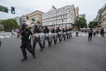 BUENOS AIRES, ARGENTINA.- Animal rights activists marched yesterday, November 2, 2019 from the Plaza de Mayo of the Argentine Capital where they displayed three flags that led the march towards the National Congress with the slogans: "Animal Liberation "," Enough of slavery, Enough of specism. If you are neutral in times of injustice you have chosen the side of the oppressor. Veganism is justice "and" Racism = Sexism = Specism ". Independent activists, Anonymous for the Voiceless, Health Save, Free Animal, Voicot, among others participated.