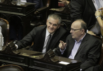 BUENOS AIRES, ARGENTINA- In the photos taken today December 4, 2019, the Chamber of Deputies formalized its new conformation with the jury of the 130 new deputies who will debut from December 10 with the discussion of the first Budget of the elected president, Alberto Fernandez Just after 1 pm and conducted by Deputy Gonzalo Del Cerro, the preparatory session began in which the legislators who were elected last October took an oath and will also vote for the new lower house authorities.