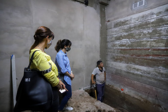 Buenos Aires, Argentina - In the photos, shows the sanctuary that was installed in the Argentinos Juniors club to honor former football star Diego Armando Maradona, in Buenos Aires, Argentina. This is the institution where the "10" made his professional debut, on October 20, 1976, at the age of 15, in the 1-0 victory over Talleres de Córdoba.