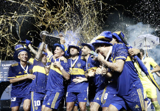 San Juan, Argentina.- Boca beat Banfield this Sunday (17) for the Diego Maradona Cup final and added a new page of glory to its history. With the consecration in San Juan, the Xeneize reached its star number 70 between local and international competitions, adding the amateur and professional era. Thus he took four titles apart from River, the eternal rival, and is the winner of Argentine football.