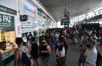 Buenos Aires, Argentina.- In the photos, it shows the streets of Buenos Aires during the coronavirus pandemic. The Minister of Health of the Nation, Ginés González García, announced through his social networks that the Malbrán Institute detected in Argentina the variants of coronavirus registered in Brazil.