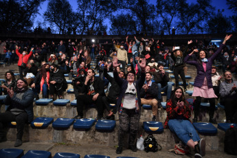 Buenos Aires, Argentina.- En las fotos tomadas el 21 de septiembre del 2021, muestra el homenaje a Diego Maradona que reunió a 20 artistas en escena durante la edición 2021 del Festival y Mundial de Tango de Buenos Aires. Un homenaje a la figura de Diego Armando Maradona, se llevó a cabo a través de imágenes, baile y música en el evento más importante de la cultura tanguera a nivel mundial.