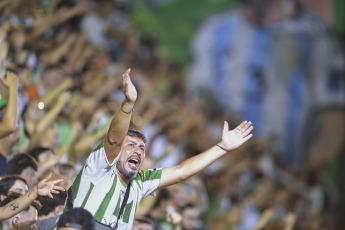 Buenos Aires, Argentina.- In the photos taken on March 13, 2023, during the meeting between Banfield and Boca at Estadio La Bombonera. Banfield won by 1-0 against Boca as a local, in a game of day 7 of the Professional League Argentina. The goal was scored by Aarón Quirós, at 28 minutes.