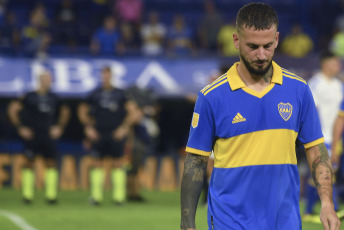 Buenos Aires, Argentina.- In the photos taken on March 19, 2023, during the match between Boca Juniors and Instituto at La Bombonera, for the eighth date of the League Tournament. In a controversial closing, Boca Juniors lost 3-2 to Instituto.