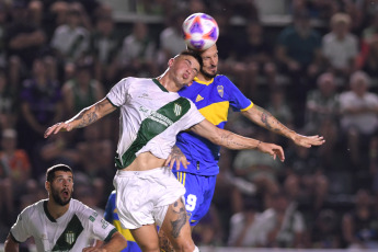 Buenos Aires, Argentina.- En las fotos tomadas el 13 de marzo del 2023, durante el encuentro entre Banfield y Boca en el Estadio La Bombonera. Banfield venció por 1-0 a Boca como local, en un partido de la jornada 7 de la Liga Profesional Argentina. El gol fue marcado por Aarón Quirós, a los 28 minutos.