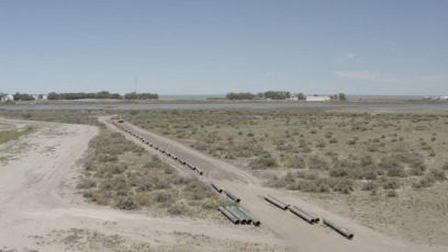 Neuquén, Argentina.- In the photos taken on April 17, 2023, it shows the Vaca Muerta gas pipeline. Starting next May and after 17 years, oil will be exported from Neuquén to Chile again. Shipments from Vaca Muerta will be possible with the rehabilitation of the Trasandino Pipeline (Otasa) and by the reversal works of the pipelines of Oleoductos del Valle (Oldelval), which in turn will make it possible to have new capacity towards the Atlantic.