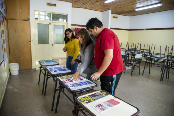 Bariloche, Argentina.- In the photos taken on April 16, 2023, Argentines participate in the provincial and municipal elections in Bariloche, Argentina. The 2023 Argentina Elections began with the provincial and municipal elections, starting the country's electoral calendar.