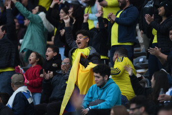 La Plata, Argentina.- In the photos taken on May 21, 2023, during the match between Colombia and Israel in a match for the first date of Group C of the Argentina Under-20 World Cup at the Ciudad de La Plata stadium. Colombia beat Israel 2-1, Gustavo Puerta, was the one who scored the goals in the Colombia U-20 team.