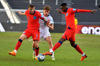 La Plata, Argentina.- In the photos taken on May 28, 2023, during the match between Iraq and England for Day 3 of the Group Phase of the U-20 World Cup at the Diego Armando Maradona stadium. Iraq and England drew 0-0, consolidating the English as leaders (with 7 points), while the Iraqis were eliminated.