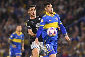 Buenos Aires, Argentina.- In the photos taken on May 14, 2023, during the match between Boca Juniors and Belgrano on date 16 of the Argentine Professional League at La Bombonera. Boca beat Belgrano 2-0 and achieved its goal of recovering from the 1-0 loss to River in the Superclásico. The Xeneize added three despite being far from the top.