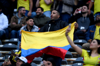 La Plata, Argentina.- In the photos taken on May 21, 2023, during the match between Colombia and Israel in a match for the first date of Group C of the Argentina Under-20 World Cup at the Ciudad de La Plata stadium. Colombia beat Israel 2-1, Gustavo Puerta, was the one who scored the goals in the Colombia U-20 team.