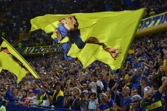 Buenos Aires, Argentina.- In the photos taken on May 14, 2023, during the match between Boca Juniors and Belgrano on date 16 of the Argentine Professional League at La Bombonera. Boca beat Belgrano 2-0 and achieved its goal of recovering from the 1-0 loss to River in the Superclásico. The Xeneize added three despite being far from the top.