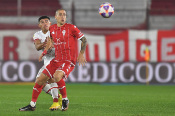 Buenos Aires, Argentina.- In the photos taken on May 29, 2023, during the match between Union and Huracán in a match for round 18 of the Argentine Professional League at the Tomás Adolfo Ducó Stadium. Union beat Huracán 1-0 with a goal from Mauro Luna Diale, after 22 minutes. On the next date, Huracán will face Central Córdoba, while Union will have Gimnasia as a rival.