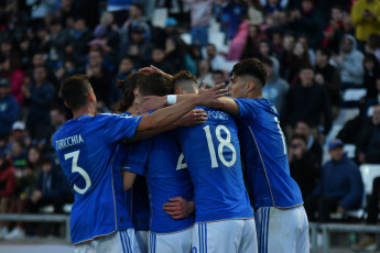 Mendoza, Argentina.- En las fotos tomadas el 21 de mayo del 2023, durante el partido entre Italia y Brasil en el estadio Malvinas Argentinas de Mendoza cerrando la segunda jornada del Mundial Sub-20. Italia ganó 3-2 ante Brasil y lidera el Grupo D. Brasil buscará recuperarse cuando enfrente en la próxima fecha a la debutante República Dominicana. Por su parte, Italia buscará la clasificación en su próximo partido ante su similar de Nigeria.