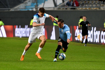 La Plata, Argentina.- En las fotos tomadas el 25 de mayo del 2023, durante el partido entre Uruguay e Inglaterra por la segunda fecha del Grupo E del Mundial Sub 20, en el Estadio La Plata. La selección uruguaya cayó derrotada ante Inglaterra 2 por 3. Con esta victoria Inglaterra terminó de firmar su clasificación a octavos de final.