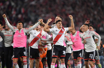 Buenos Aires, Argentina.- In the photos taken on May 7, 2023, during the match between River Plate and Boca Juniors for date 15 of the Professional Football League, at the Monumental in front of more than 83,000 people. River prevailed 1-0 against a goal by Miguel Borja and remains firm at the top of the Professional League with 37 units, taking 19 points from its classic rival.