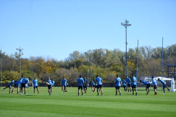 Buenos Aires, Argentina.- En las fotos tomadas el 18 de mayo del 2023, la Selección Sub 20 realizó su última jornada de labores bajo en mando de Javier Mascherano, en el predio 'Lionel Messi' de Ezeiza antes de partir a Santiago del Estero, donde el sábado debutará en el Mundial ante Uzbekistán en el estadio Madre de Ciudades.