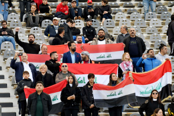 La Plata, Argentina.- In the photos taken on May 28, 2023, during the match between Iraq and England for Day 3 of the Group Phase of the U-20 World Cup at the Diego Armando Maradona stadium. Iraq and England drew 0-0, consolidating the English as leaders (with 7 points), while the Iraqis were eliminated.