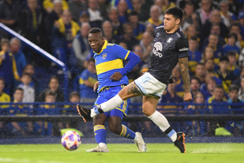 Buenos Aires, Argentina.- In the photos taken on May 14, 2023, during the match between Boca Juniors and Belgrano on date 16 of the Argentine Professional League at La Bombonera. Boca beat Belgrano 2-0 and achieved its goal of recovering from the 1-0 loss to River in the Superclásico. The Xeneize added three despite being far from the top.