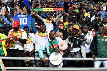 La Plata, Argentina.- In the photos taken on May 21, 2023, during the match between Japan and Senegal in a match for Group C of the U-20 World Cup that is being held in Argentina at the Diego Armando Maradona stadium. Japan defeated Senegal 1-0 on Sunday, with a goal from Kuryu Matsuki 15 minutes into the first half.