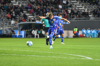 La Plata, Argentina.- In the photos taken on May 21, 2023, during the match between Japan and Senegal in a match for Group C of the U-20 World Cup that is being held in Argentina at the Diego Armando Maradona stadium. Japan defeated Senegal 1-0 on Sunday, with a goal from Kuryu Matsuki 15 minutes into the first half.