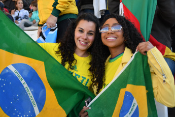 Mendoza, Argentina.- En las fotos tomadas el 21 de mayo del 2023, durante el partido entre Italia y Brasil en el estadio Malvinas Argentinas de Mendoza cerrando la segunda jornada del Mundial Sub-20. Italia ganó 3-2 ante Brasil y lidera el Grupo D. Brasil buscará recuperarse cuando enfrente en la próxima fecha a la debutante República Dominicana. Por su parte, Italia buscará la clasificación en su próximo partido ante su similar de Nigeria.