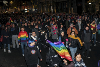 Buenos Aires, Argentina.- In the photos taken on June 28, 2023, Argentines participate in a march and different activities to celebrate diversity on Pride Day in Buenos Aires. International LGBTTIQ+ Pride Day is celebrated to promote tolerance and equality among people, regardless of their sexual orientation, in commemoration of the Stonewall riots (New York, USA) unleashed on June 28, 1969, which marked the start of the gay liberation movement.