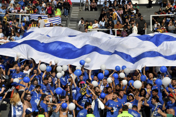 La Plata, Argentina.- En las fotos tomadas el 8 de junio del 2023, durante el partido entre Uruguay e Israel en el Estadio Único Diego Armando Maradona. La selección de Uruguay se clasificó este jueves a la final del Mundial Sub-20 tras vencer por 1-0 a Israel con gol de Anderson Duarte. La Selección de Uruguay enfrentará a Italia en la final.