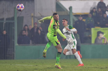 Buenos Aires, Argentina.- En las fotos tomadas el 13 de junio del 2023, durante el partido entre Defensa y Justicia y Belgrano por la fecha 20ma. de la Liga Profesional de Fútbol en el estadio Norberto Tomaghello de Florencio Varela. Defensa y Justicia, con goles de Nicolás Fernández (PT 18m) y Juan Miritello (ST 45+3m), venció a Belgrano de Córdoba, por 2 a 0.