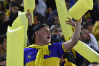 Buenos Aires, Argentina.- En las fotos tomadas el 6 de junio del 2023, durante el partido entre Boca Juniors y Colo-Colo por la jornada 5 el Grupo F disputado en el estadio la Bombonera. Boca, clasificó a los octavos de final de la Copa Libertadores 2023 al derrotar al Colo Colo por 1-0, con gol de Marcelo Weigandt (55).