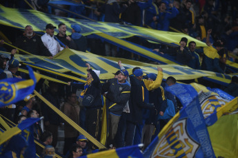 Mendoza, Argentina.- In the photos taken on June 22, 2023, during the match between Boca Juniors and Godoy Cruz for date 21 of the Professional League tournament at the Malvinas Argentinas stadium, in Mendoza. Godoy Cruz achieved a historic 4-0 victory against Boca Juniors, who wanders in the middle of the Professional League table. The cast directed by Jorge Almirón added their third game without victories as a visitor.