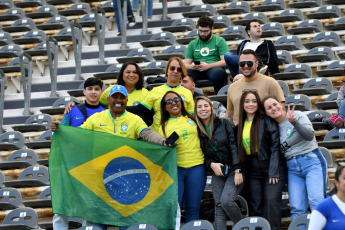 La Plata, Argentina.- En las fotos tomadas el 31 de mayo del 2023, durante el partido entre Brasil y Túnez en el Estadio Único de La Plata. Brasil ganó por 4 - 1 a Túnez. Con este resultado, la Selección latinoamericana clasificó a cuartos de final y se enfrentará a Israel.