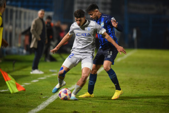 Buenos Aires, Argentina.- In the photos taken on June 13, 2023, during the match between Atlético Tucumán and Godoy Cruz for date 20 of the Professional Football League, at the Monumental stadium. Atlético Tucumán beat Godoy Cruz 2-1. Mateo Coronel and Matías Orihuela scored for the Tucuman team.