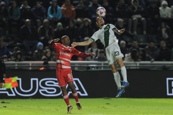 Buenos Aires, Argentina.- In the photos taken on June 12, 2023, during the match between River and Banfield for matchday 20 of the Argentine Professional League at the Florencio Solá Stadium. River beat Banfield 4-1 as a visitor. For Banfield the goal was scored by Milton Giménez (at 40 minutes). For River, the goals were scored by Lucas Beltrán (at 6, 48 minutes), Pablo Solari (at 21 minutes) and Salomón Rondón (at 94 minutes). On the next date, River will face the Institute, while Banfield will have Belgrano as a rival.