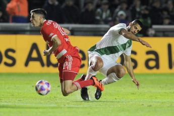 Buenos Aires, Argentina.- In the photos taken on June 12, 2023, during the match between River and Banfield for matchday 20 of the Argentine Professional League at the Florencio Solá Stadium. River beat Banfield 4-1 as a visitor. For Banfield the goal was scored by Milton Giménez (at 40 minutes). For River, the goals were scored by Lucas Beltrán (at 6, 48 minutes), Pablo Solari (at 21 minutes) and Salomón Rondón (at 94 minutes). On the next date, River will face the Institute, while Banfield will have Belgrano as a rival.