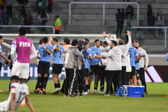 Santiago del Estero, Argentina.- In the photos taken on June 4, 2023, during the match between Uruguay and the United States for the quarterfinals of the Under 20 World Cup. Uruguay beat the United States 2-0 and qualified for the semifinals where they will face Israel.