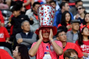 La Plata, Argentina.- En las fotos tomadas el 8 de junio del 2023, durante el partido entre Italia y Corea del Sur en semifinales del Mundial Sub-20 Argentina 2023 en el estadio Diego Armando Maradona de La Plata. Italia jugará ante Uruguay el domingo su primera final de un Mundial Sub-20, al vencer a Corea del Sur 2-1.