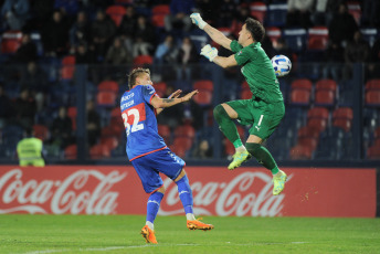 Buenos Aires, Argentina.- In the photos taken on July 20, 2023, during the match between Libertad and Tigre for the Copa Sudamericana at the José Dellagiovanna Stadium, located in San Fernando, Province of Buenos Aires. With a goal from Alexander Barboza, Libertad beat Tigre 1-0, in the second leg of the 2023 Copa Sudamericana playoffs. With this result, the Paraguayan team advanced to the next stage of the continental tournament.