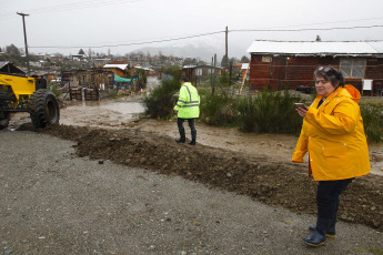 Bariloche, Argentina.- In the photos taken on July 5, 2023, it shows the areas affected by heavy rains in Bariloche, Argentina. The National Meteorological Service forecasts snowfall in different areas of the provinces of Río Negro, Neuquén and Chubut, issuing the orange alert status. In Bariloche, the area will continue to be affected by strong and persistent rains with accumulated rainfall values of between 40 and 80 mm. While in the highest areas of the mountain range the precipitation could be in the form of snow according to the SMN report.