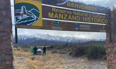 Mendoza, Argentina.- In the photos taken on July 12, 2023, it shows postcards from the city of Mendoza in the middle of the winter holidays. The winter season promises good numbers for Argentina. The Ministry of Tourism estimates that 5.5 million people will mobilize around the country, which, together with foreigners, will add up to a total of 7 million tourists.