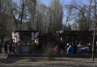 Mendoza, Argentina.- In the photos taken on July 12, 2023, it shows postcards from the city of Mendoza in the middle of the winter holidays. The winter season promises good numbers for Argentina. The Ministry of Tourism estimates that 5.5 million people will mobilize around the country, which, together with foreigners, will add up to a total of 7 million tourists.