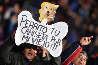 Buenos Aires, Argentina.- In the photos taken on July 26, 2023, during the match between San Lorenzo and Platense in the round of 16 of the Argentine Cup, at the Ciudad de Lanús Stadium. San Lorenzo and Platense tied 0-0 and Ciclón later prevailed 4-3 in the penalty shootout. Thus, the winner got into the round of 16 of the federal contest, after both coming from defeats in the League Tournament.