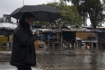 Buenos Aires, Argentina.- In the photos taken on August 18, 2023, it shows the areas affected by severe rains and winds that affected a good part of the southern GBA in Argentina and other areas of the metropolitan area since early Thursday morning. The heavy rains caused the suspension of classes and several people had to be evacuated and transferred to shelter centers. In some areas, 158 millimeters fell, after more than six months without heavy rain. According to official information, there were 1,300 families affected and 175 evacuees.