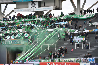 Buenos Aires, Argentina.- En las fotos tomadas el 3 de agosto del 2023, durante el partido entre Banfield y Estudiantes de Río Cuarto en el Estadio Único Diego Armando Maradona por la Copa Argentina. Banfield perdió 1-0 con Estudiantes de Río Cuarto. Estudiantes de Río Cuarto igualó su campaña más grande en la competencia, ya que antes alcanzó los octavos de final de la Copa Argentina en 2020.