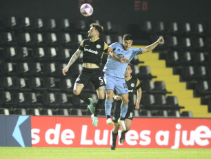 Santa Fe, Argentina.- In the photos taken on August 30, 2023, during the match between San Lorenzo and Belgrano de Córdoba at the Brigadier Estanislao López stadium for the Argentine Cup. San Lorenzo beat Belgrano de Córdoba 1-0 and thus got a ticket to the quarterfinals of the Argentine Cup. El Ciclón will face San Martín de San Juan, who eliminated Argentinos Juniors by beating them by the same score, in the round of the eight best of the contest.